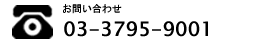 お問合わせは03-3795-9001